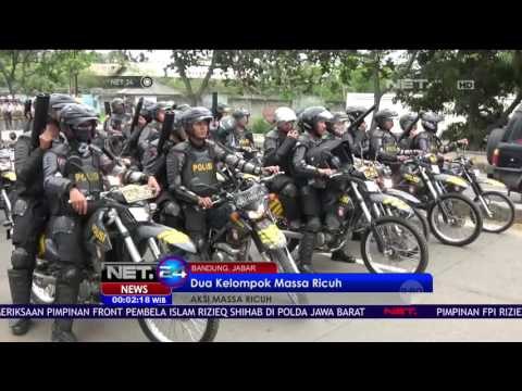 Usai Pemeriksaan Rizieq Shihab , 2 Kelompok Massa Ricuh - NET24