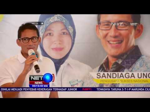 Berbeda Dengan AHY, Jelang Debat Perdana, Ahok dan Sandiaga Uno Tetap Berkampanye - NET24