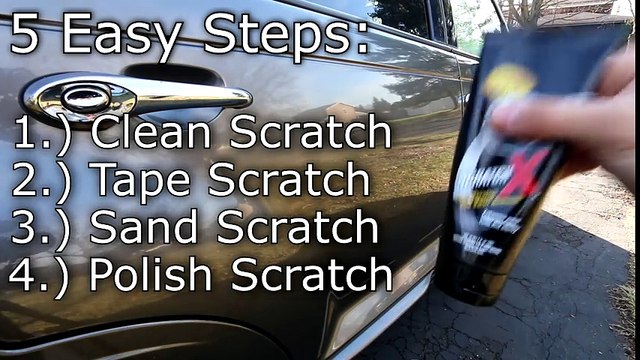 Une astuce simple en 5 étapes pour faire disparaître les rayures de votre voiture