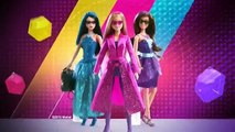 Mattel 2016 - Barbie Spy Squad - Barbie & Renee Secret Agent Dolls & Motorcycle - TV Toys