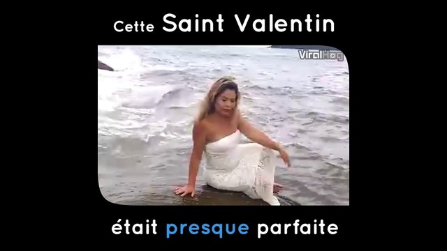 Une virée romantique à la plage qui tourne mal = Saint-Valentin ratée