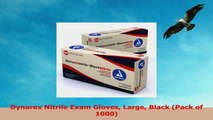 Dynarex Nitrile Exam Gloves Large Black Pack of 1000 d569b85b