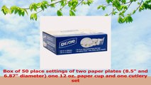 Dixie Combo Pack  812  678 Paper Plates 12 oz Paper Hot Cups Cutlery and Napkins 1 3b67151e