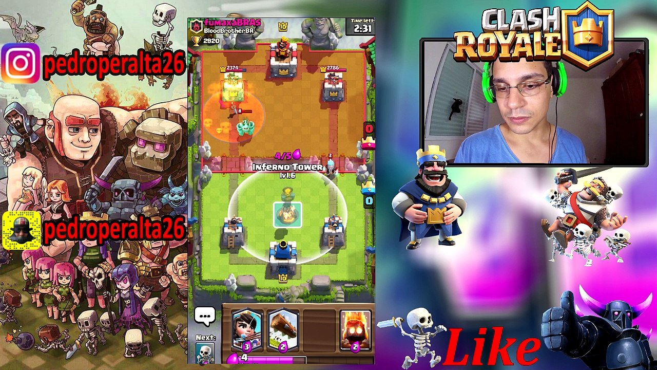 Usei um Deck de um top global