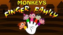 Five Little Monkeys Finger Family | Cartoon Animation Rhyme | Children Rhymes