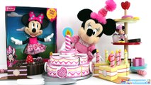 Toy Velcro Cutting Birthday Cake Playset Minnie Mouse Wooden Velcro Toys for Kids * Rainbo
