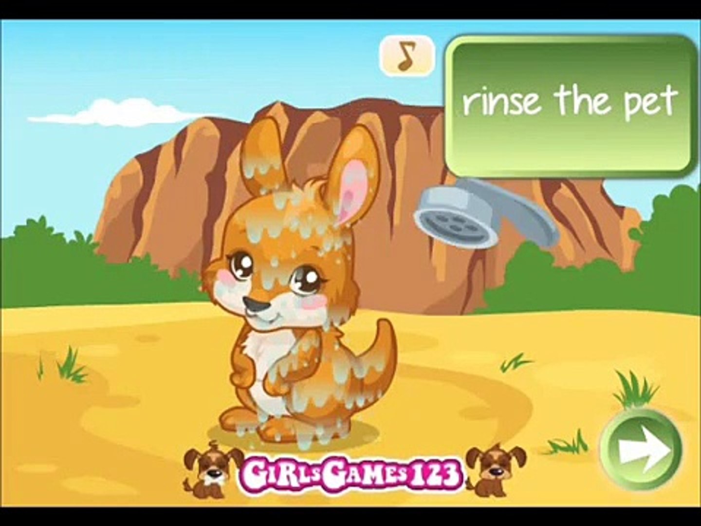 Уход За Милый Ребенок Игры Кенгуру Видео-Детские Игры-Pet Забота Игры