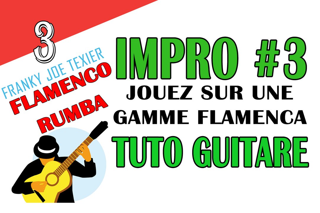 [Guitare facile] solo mélodie flamenca [ vidéo #3