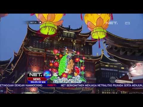 Kemeriahan Festival Shanghai Lighting Show Jelang Tahun Baru Imlek - NET24