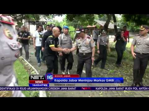 Kapolda Jabar Tinjau Markas GMBI yang Dirusak Massa - NET 16