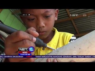 Kreasi Paralon Bekas yang Disulap Menjadi Vas Bunga - NET 12