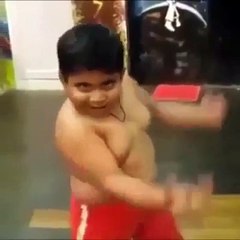 This kid has moves!