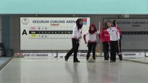 Eyof 2017 - Kızlar B Milli Curling Takımı, A Milli Curling Takımına 11-2 Yenildi - Erzurum