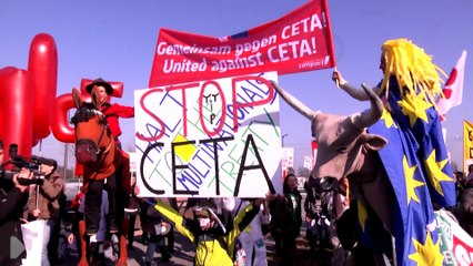 Le CETA approuvé par le Parlement Européen malgré la contestation.