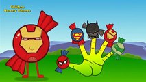 Finger Family Toffee | Finger Family Nursery Rhymes SuperHeroes Cartoons for Children