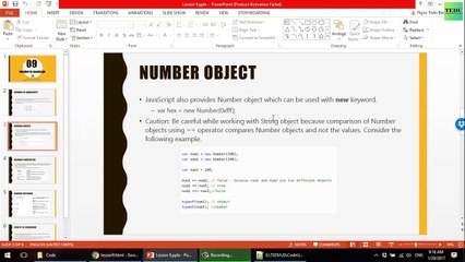 JavaScript căn bản - Bài 9  Number trong Javascript