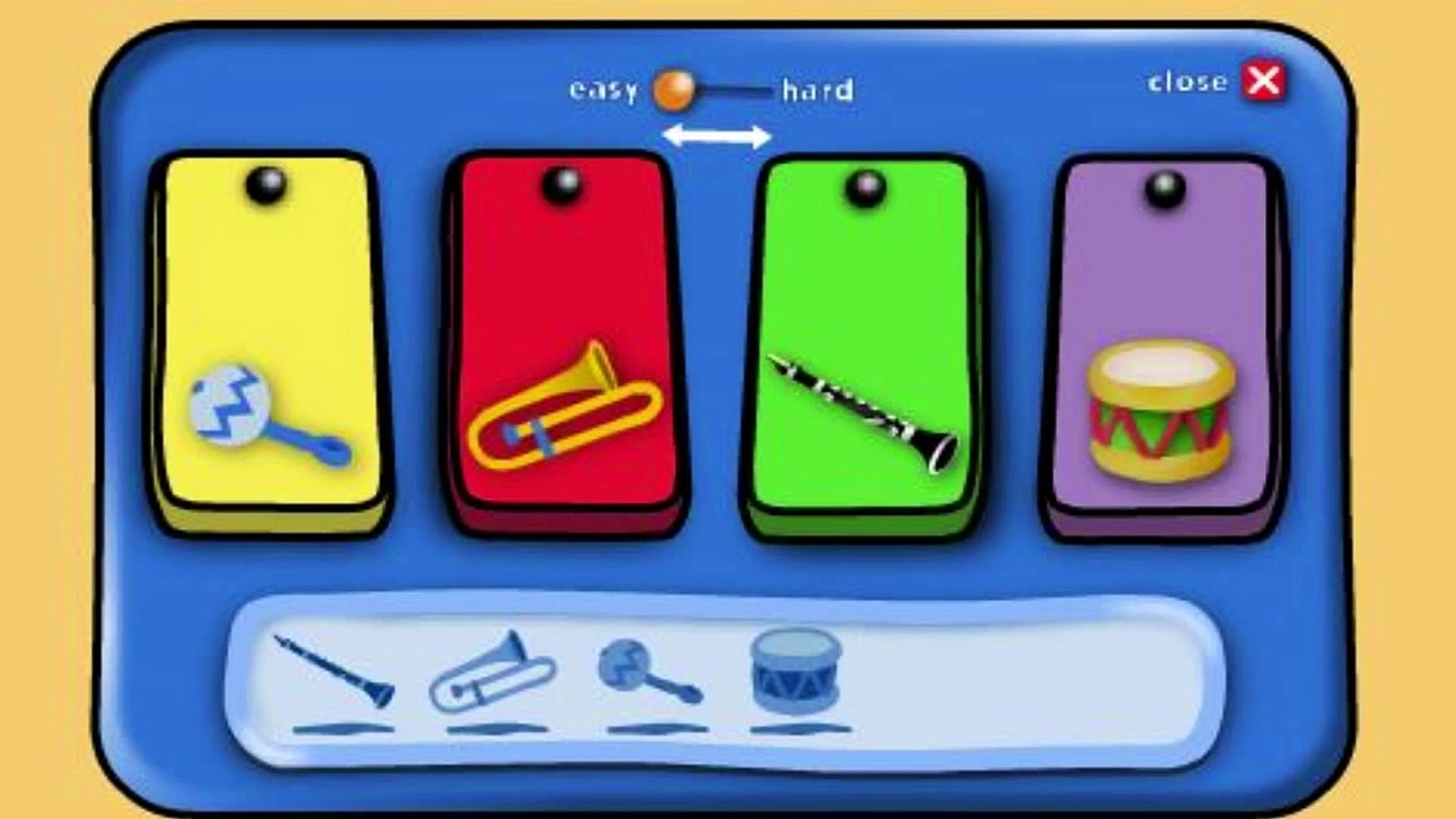 ⁣Blues Clues Music Maker Game