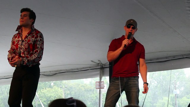 Jay Dupuis, Cote Deonath, Ben Thompson & Taylor Rodriguez sing 'Way Down' Elvis Week 2016