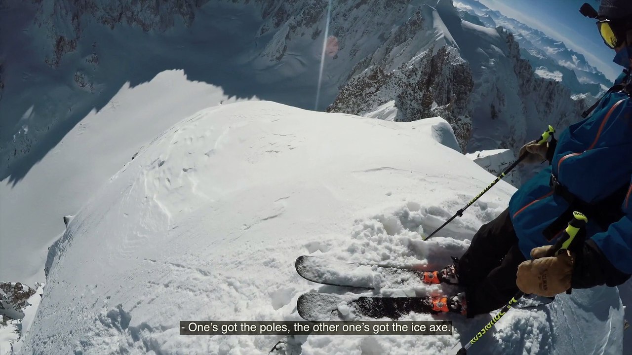 L’attractif extrait du film «Backyards Project» dans le massif du Mont-Blanc