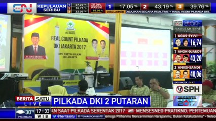 Nonton Bersama Penghitungan Suara Pilkada DPD Golkar