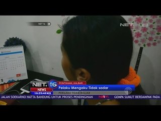 Pengendara Motor Tanpa Busana di Pontianak Diperiksa Intensif - NET 16