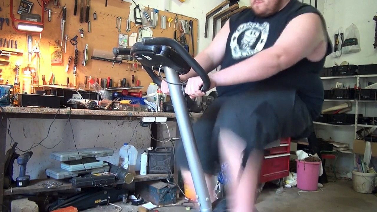 Drachenlord radelt - Workout auf dem Heimtrainer