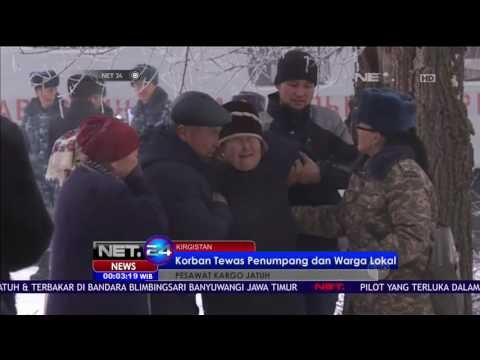 Pesawat Kargo Turki Jatuh di Permukiman Warga, 37 Orang Tewas - NET24
