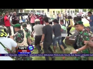 Kantor DPRD Kabupaten Boalemo Rusak Akibat Bentrok Massa - NET 5