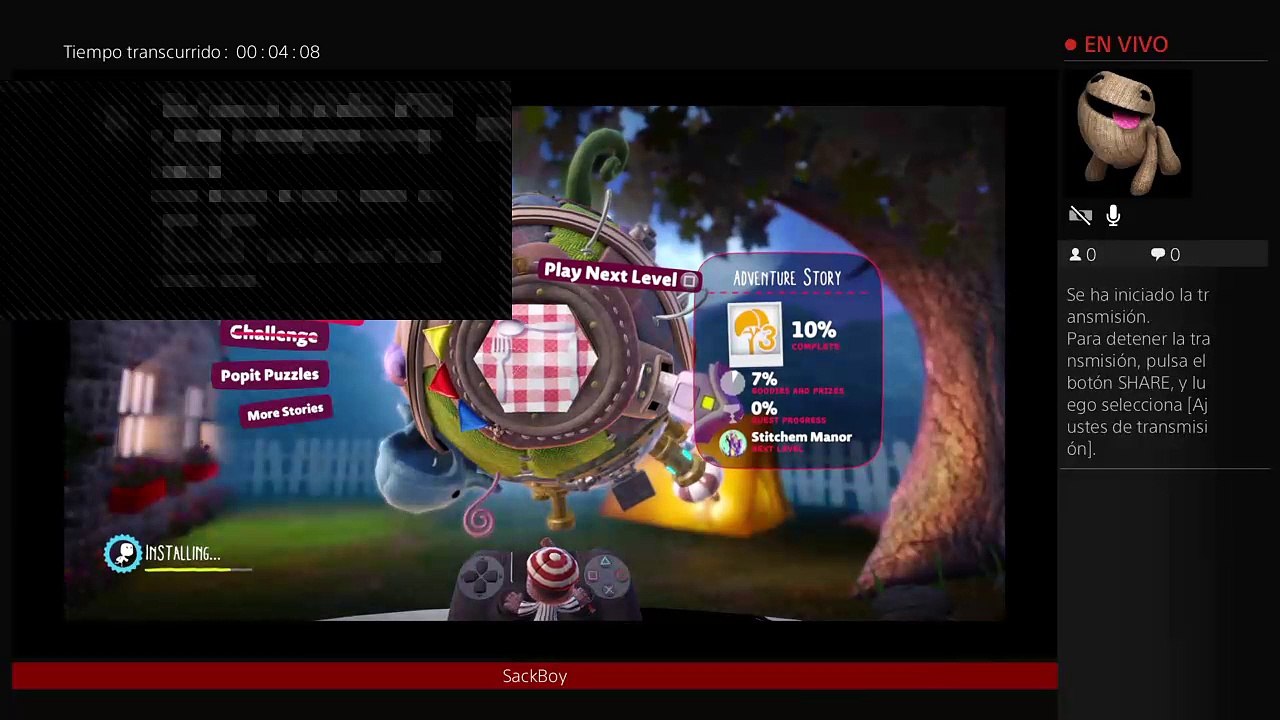 LittleBigPlanet 3 Modo Historia #1 Parte 2 (193)