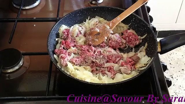 Crêpes Salées à la viande hachée