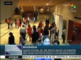 Disfrutan nicaragüenses del Festival Internacional de Bolero