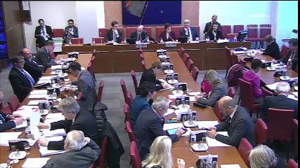 Examen du rapport Burn out en Commission des Affaires sociales - 15 février 2017