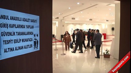 Adliyede yakalananlar görenleri şaşırttı