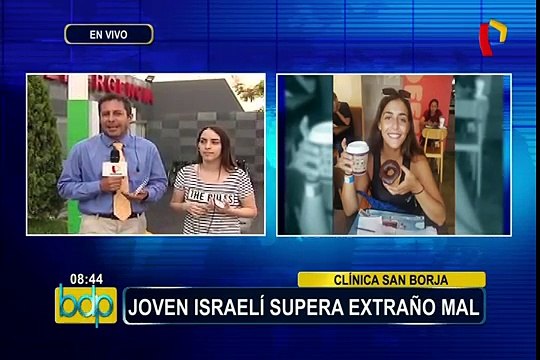San Borja: joven israelí supera extraño mal pero urge donación de plaquetas