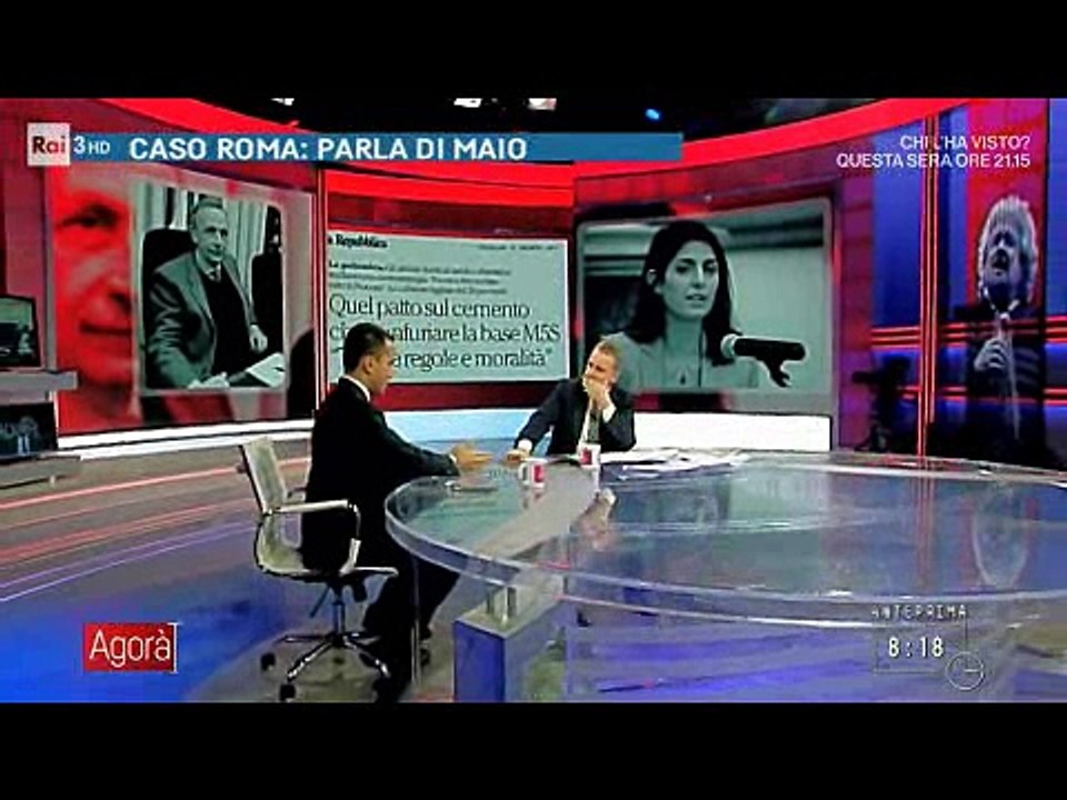 Luigi Di Maio - Agorà Rai3 (15 febbraio 2017)