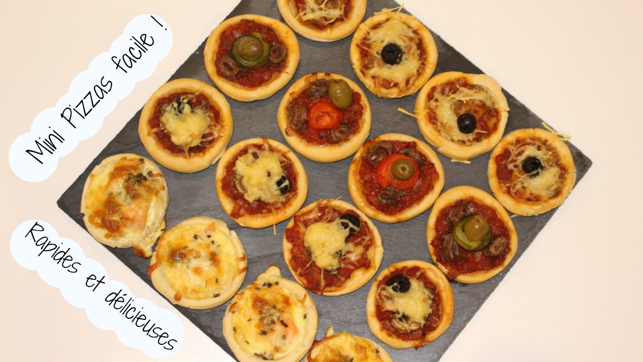 Mini Pizzas Facile