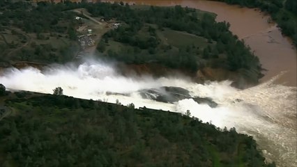 جهود حثيثة لمنع انهيار سد أوروفيل بكاليفورنيا