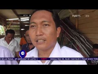 Buaya Masuk Permukiman Warga - NET 10