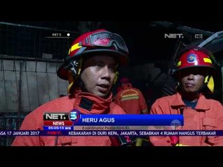 Download Video: Kebakaran, 4 Rumah Hangus - NET 5