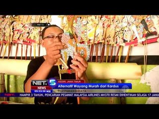 Kenalkan Wayang Kardus pada Anak - NET 5