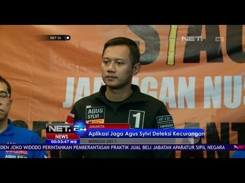 Pasangan Calon AHY dan Sylvi Luncurkan Aplikasi 'Jaga Agus Sylvi' - NET24