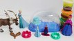 Play Doh FROZEN Sparkle Snow Dome Disney Playset FROZEN Globo de Nieve Brillante Playdough Videos
