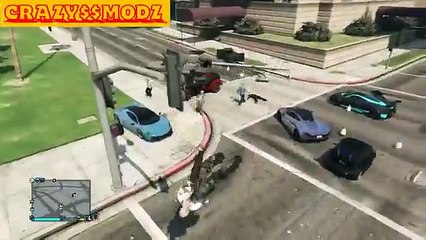 GTA 5 Online - Mods I Make it Rain Money Bags PS3 (GTA 5 MODS)