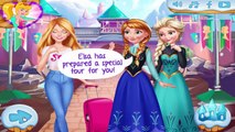 Barbies Trip to Arendelle - Disney Frozen Princess Elsa Anna and Barbie Game for Kids