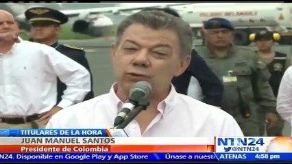 Santos reitera agradecimiento a Correa por su apoyo en el proceso de paz colombiano