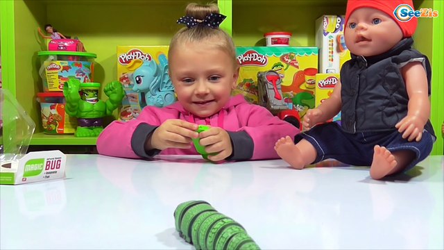 ✔ Беби Борн и Ярослава распаковывают новую инновационную игрушку / Doll Baby Born with Yaroslava ✔