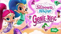 Nick Jr | Shimmer And Shine | Genie-Rific Creations #1 | Dip Games For Kids