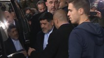Maradona niega la agresión a su pareja