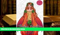 Download [PDF]  Fantasy Creatures Pocket Colouring Book: Miniature Creative Art Therapy For Adults