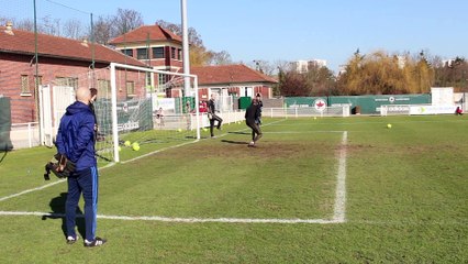 Les attaquants règlent la mire avant Red Star / Strasbourg